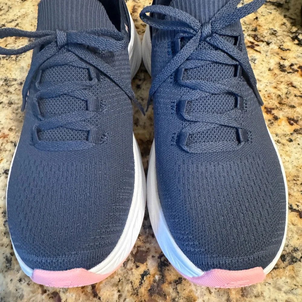 Skechers Navy Blue Athletic Slip-On Sneakers
